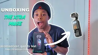 UNBOXING THE XTRA MUSE | *new camera* quality test + late christmas haul