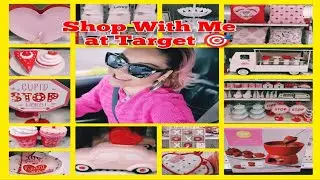 👑🎯🛒All NEW Target Dollar Spot Valentine's Day Decor 2023 Shop With Me!!Lots of NEW Fun FINDS!!👑🎯🛒