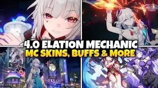 Механика ELATION 4.0! Скины MC, детали персонажей, баффы, реликвии и многое другое, Honkai Star Rail