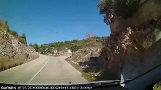 DRIVE #486: Poljica-Vrsine-Gustirna-Marina (Croatia) (timelapse 4x) *Read Description*