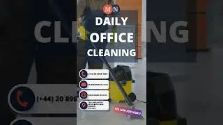 Daily Office Cleaning Services in London [MN Support Services Ltd] #Shorts