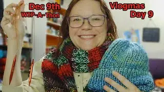 Katts Loops & Lore | Vlogmas Day 9 | Wip-a-thon ?