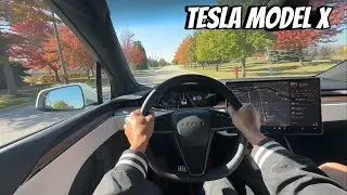 What It’s Like To Drive A Tesla Model X With Full Self Driving 