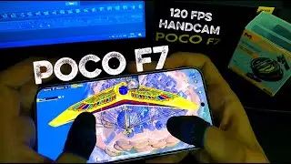 POCO F7 BGMI/PUBG Mobile FPS Test 🔥 120FPS Handcam Gameplay