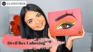 *SPOILER* GLOSSYBOX OCTOBER 2019 DEVIL BOX UNBOXING