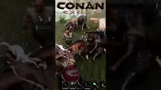 Conan Exiles | Hecatombe | Gato miado e o pau torando! #conanexiles
