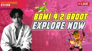 BGMI LIVE♥️ 4.2 new update♥️#shortsfeed #shortslive #bgmilive #120fps #pubg #live #stream #newupdate
