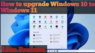 Upgrade windows 10 to Windows 11 without data loss