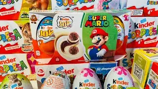 Super Compilation Kinder Joy ASMR Unboxing 