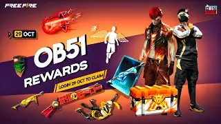 Ob51 Update Free Rewards Free Fire 🤯🥳| free fire new event | ff new event | new event free fire 