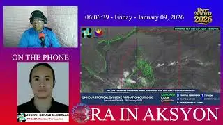 WEATHER UPDATE TINGOG NI JOSEPH MERLAS  Weather Specialist ,PAGASA Visayas ENERO 9,2026 BIYERNES