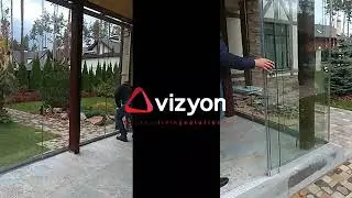 Vizyon Company /vizyon.company SCS-X frameless sliding bottom support system
