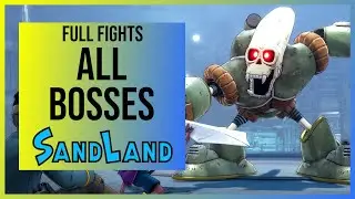 Sand Land Game: All Bosses | Full Fights (4K)