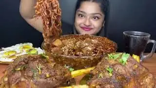 ASMR Eating ZINGER CHICKEN SPICY NOODLES MUTTON CURRY BIRYANI FOOD CHALLENGE FAST FOOD ASMR FOODIES