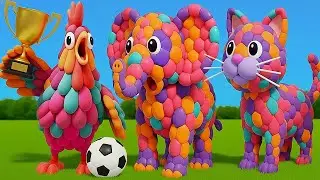 The mascot vibrato assistant Cat placed on the football field is popular, co-produced,and creative