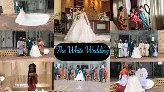 Wedding VLOG: White Wedding Ceremony of Nafisa Atiku Abubakar to Jude Feranmi Adejuwon and more😜