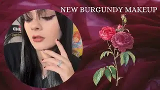 New Burgundy Makeup (Makeup Mishaps/ Watch Me Make A Mess) 