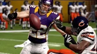 Madden 13 Ranked Match: SHAKING OFF THE RUST! (Vikings vs Bears Online Gameplay)