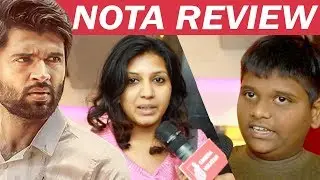 NOTA Review FDFS | Was Marana Waiting Worth it? | Vijay Devarkonda