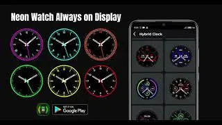 4k HD AOA display clock live wallpaper