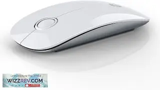 RAPIQUE Bluetooth Wireless Mouse (BT5.1+USB) Slim Dual Mode Computer Mice