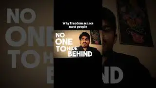 Freedom sounds like power.But real freedom comes with responsibility.#freedom#selfaccountability