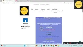 13th October New NetApp batch will start