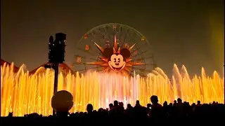 My First Time Watching Disney California Adventure’s World of Color 