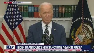 Biden bans seafood, vodka & diamonds from Russia | LiveNOW from FOX