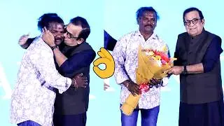 Tank Bund Shiva Emotional Moments With Brahmanandam At Seetha Payanam Pre-Release Event
