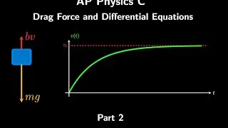AP Physics C: Drag Force - How to Part 2