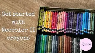 How to use Neocolor II crayons | Beginner guide & Creative techniques