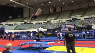 Jake Roth - Double Mini 1 - 2012 U.S. T&T Elite Championships - Senior Prelims