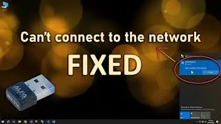Не удаётся подключиться к сети | Исправление ошибки | Alfa Wifi Dongle