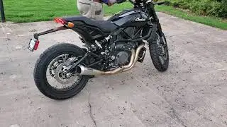 2019 Indian FTR1200 with Bassani Exhaust