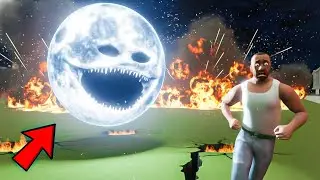 Franklin Finding Way To Destroy Wake Up Moon In Indian Bike Driving 3D | GTA 5