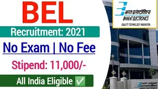 BEL Apprentice Vacancy 2021| bel graduate apprentice vacancy 2021 online form| bel recrcuitment 2021