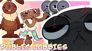 Once again trying to distract in Public Lobbies in Dandys World (With Art)