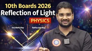 part ~4 !!10th Boards 2026 !! Reflection of light !!plane mirror!! physics !!  live3pm!! numerical