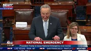 SCHUMER RESPONDS: President Trump To Issue Emergency On Border Security