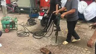 M&aacute;y đục b&ecirc; t&ocirc;ng thủy lực MARUZEN UH70 tại THI&Ecirc;N VŨ NG&Ocirc; #thienvungo #mayducbetong