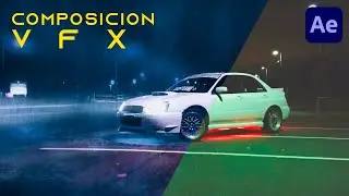 Composici&oacute;n VFX - LLUVIA Realista - After Effects