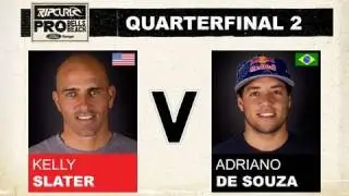 Quarterfinal 2 - Kelly Slater vs Adriano De Souza
