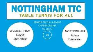 SBL Rd3 M6 David McKenzie v Adam Dennison