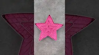 ⭐SHOCKINGLY EASY Pink Kinetic Sand Star Cookie Creation! | ASMR PINK SATISFACTION!