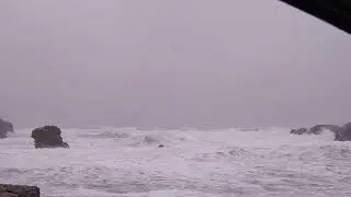 80mph Storm Ciara at Porth y Post, Anglesey