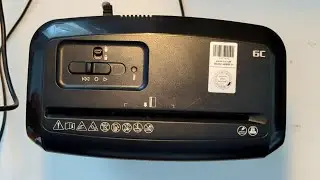 Fellowes Powershred 6C  210608  q b 0152491 crc 46866 (Failed repair)