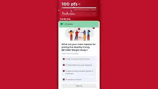 Healthy Living BEYOND Weight™ Study App Preview