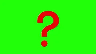 #free  Green Screen Question Mark Animation  | copyright free