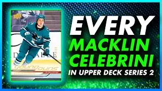The Ultimate Macklin Celebrini Checklist: Every 2024-25 Upper Deck Series 2 Card!